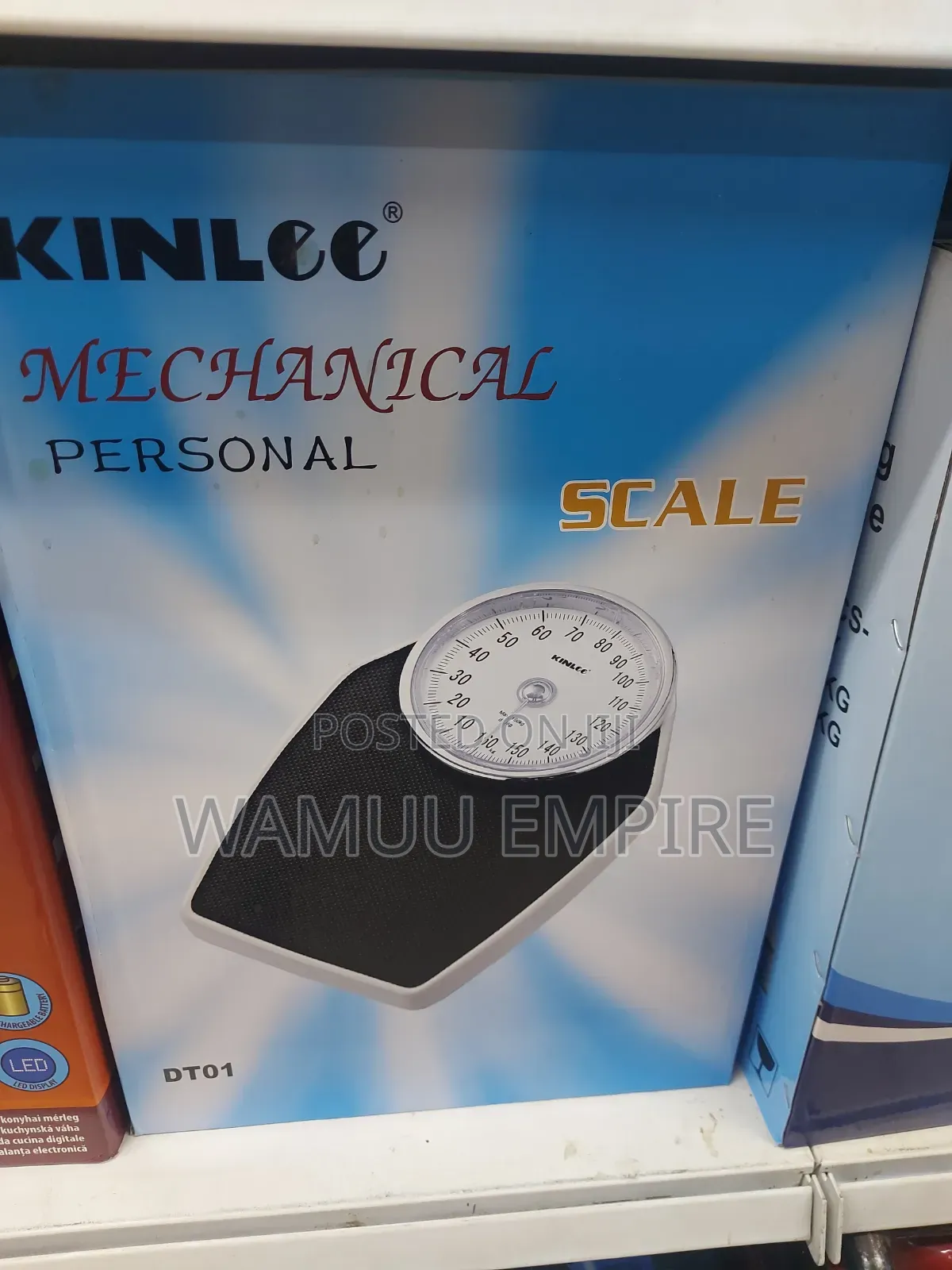 Kinlee Mechanical Personal Scale (Model Dt01)