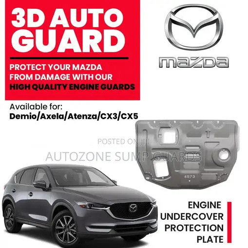 Mazda Cx3 / Cx5 and Cx8 Carbon Steel Sump Guards