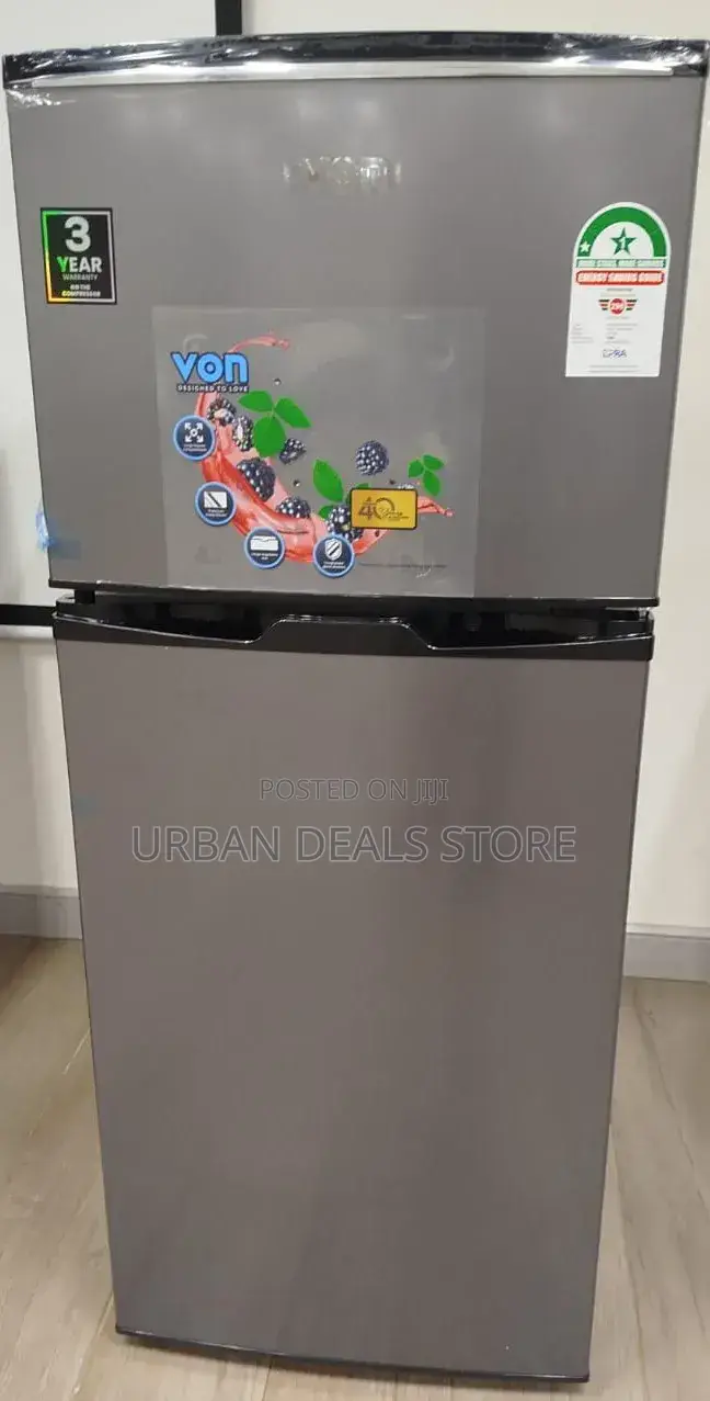 Von 175 L Double Door Refrigerator