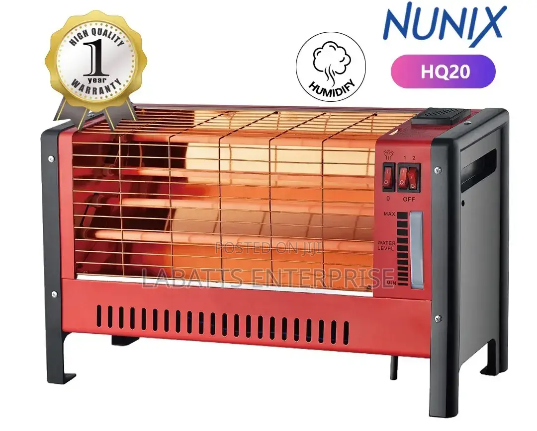 3-Sided Quartz Room Heater With Humidifier