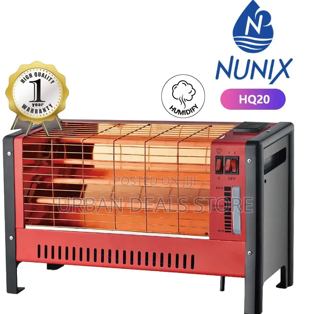 3 Side Quartz Room Heater With Humidifier