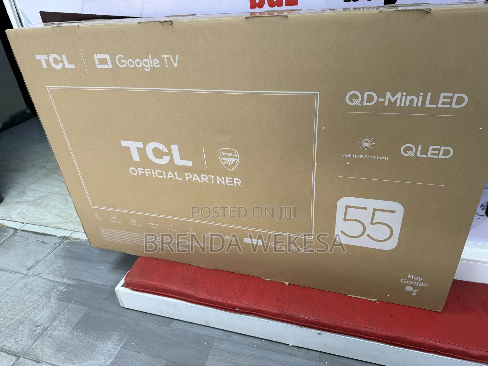 TCL 55c6k 55 Inch Qd-Miniled Smart Tv Stunning Picture Quality 55c6