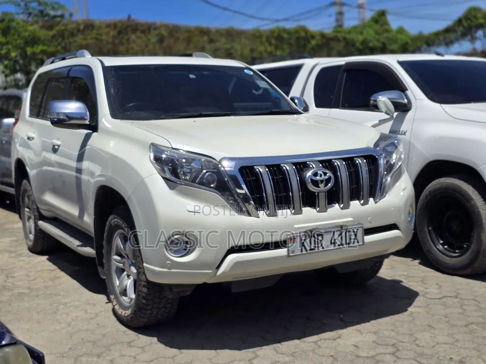 Toyota Land Cruiser Prado 2.8 2017 White