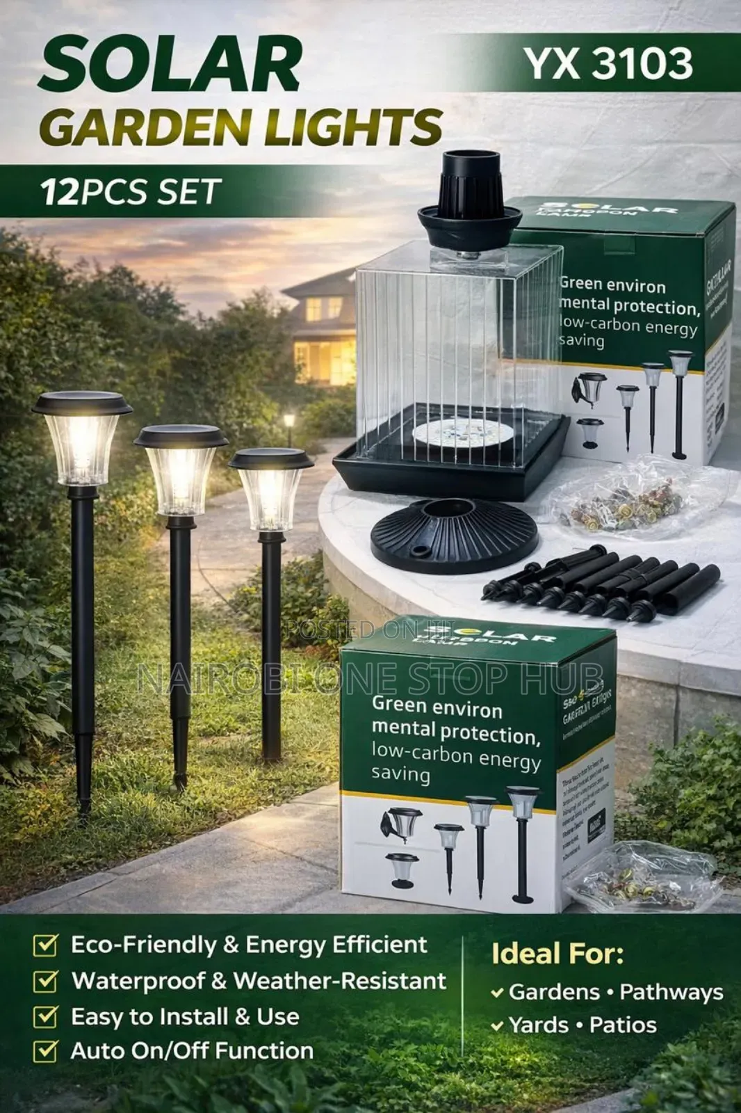 Solar Garden Light/Solar Outdoor Lamp