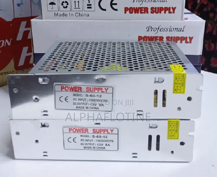 Open Frame CCTV Power Supply 12v Dc 20a- Output: 240 Watts (12v × 20a)