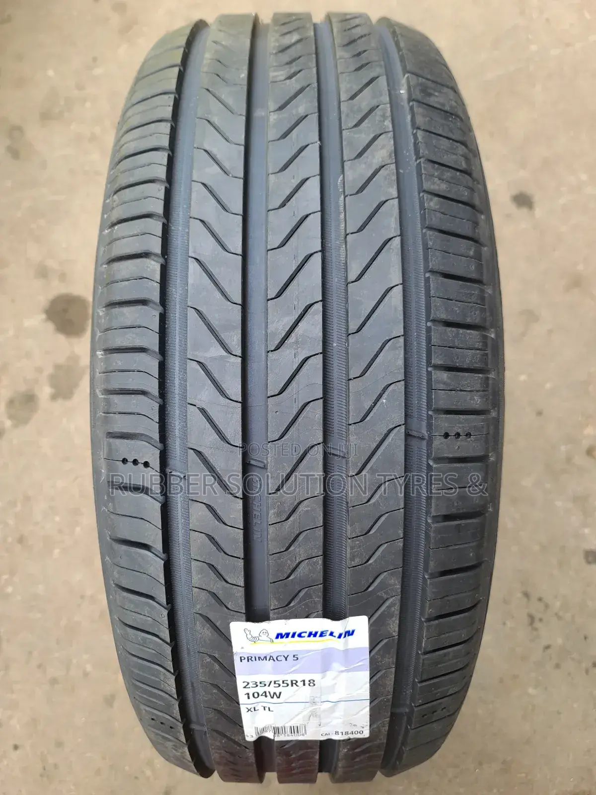 235 /55 R18 Michelin Tyres 104 W XL Primacy 5