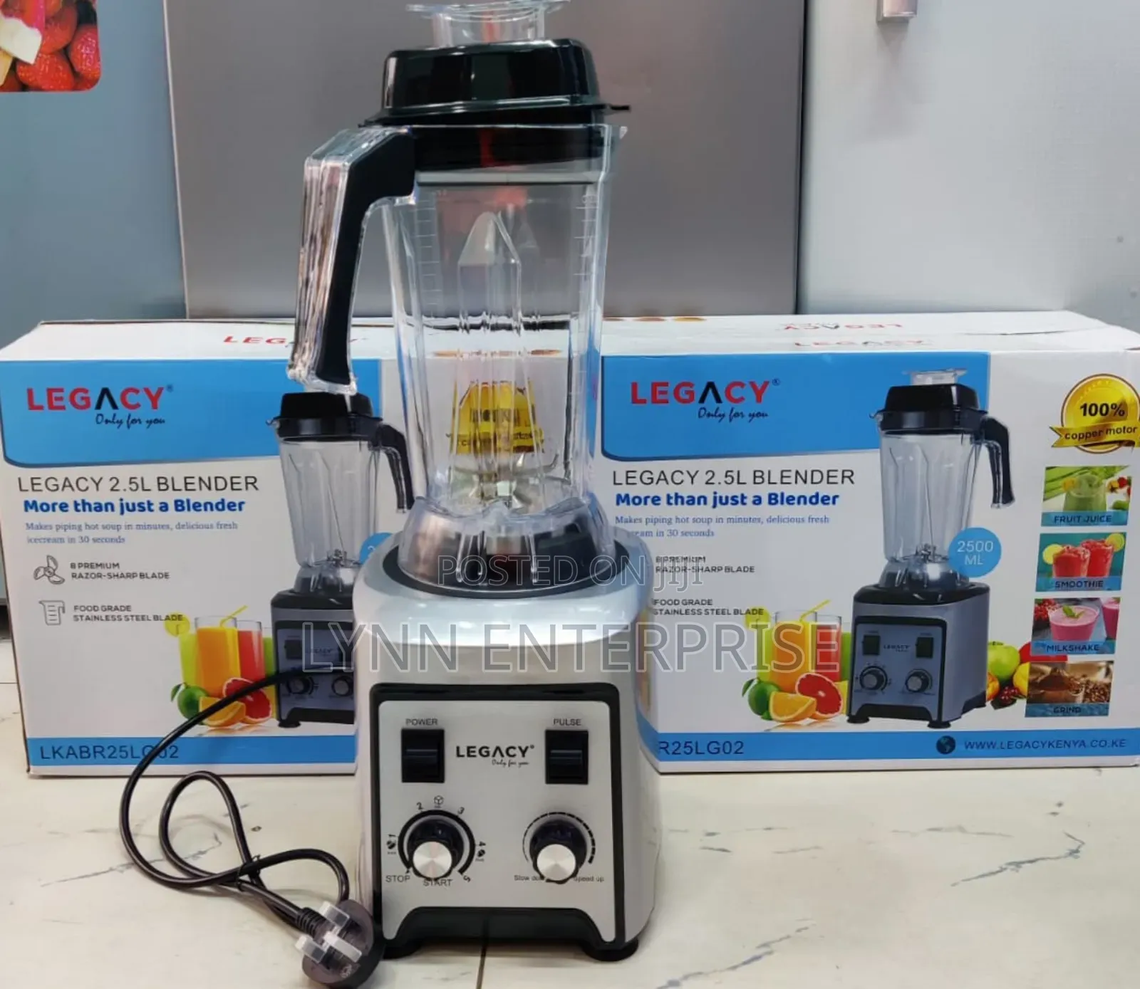 *Legacy Commercial Blender 2.5l Jug Lg02