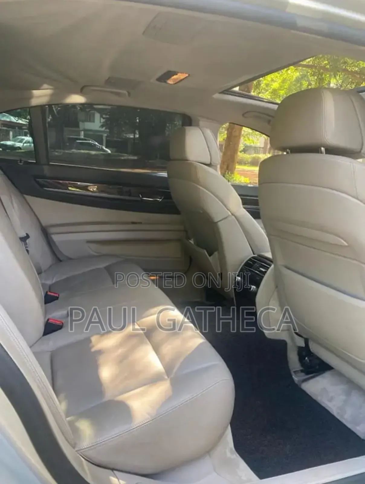 BMW 7 Series 730Li 2012 Silver