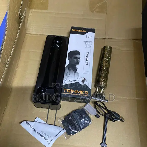 T9 Retro Hair Clipper – Professional Barber Trimmer Kit