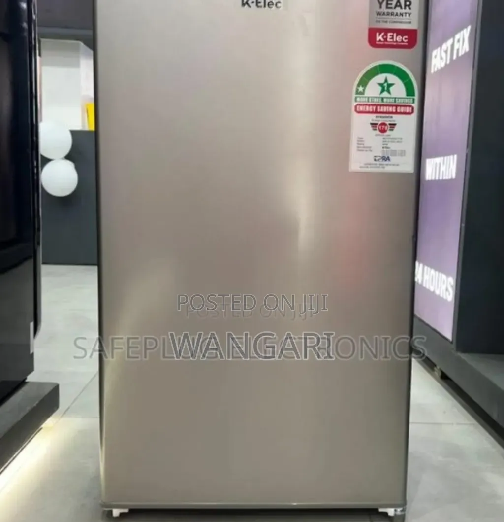 Colour Silver Skyworth 90l Fridge.