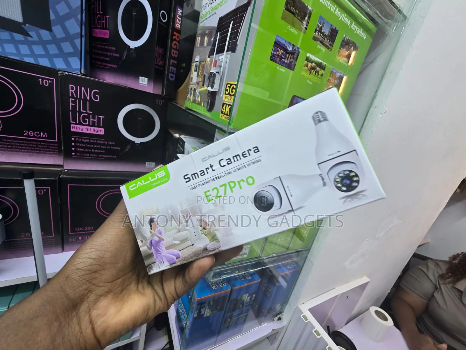 Calus E27pro Wifi Light Socket Camera Motion Tracking
