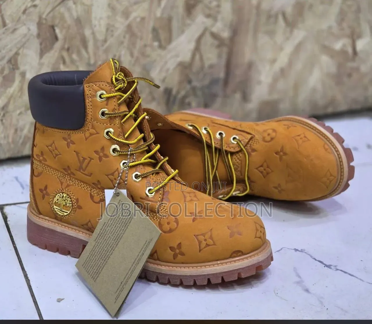 High Quality Timberland X Louis Vuitton Boots