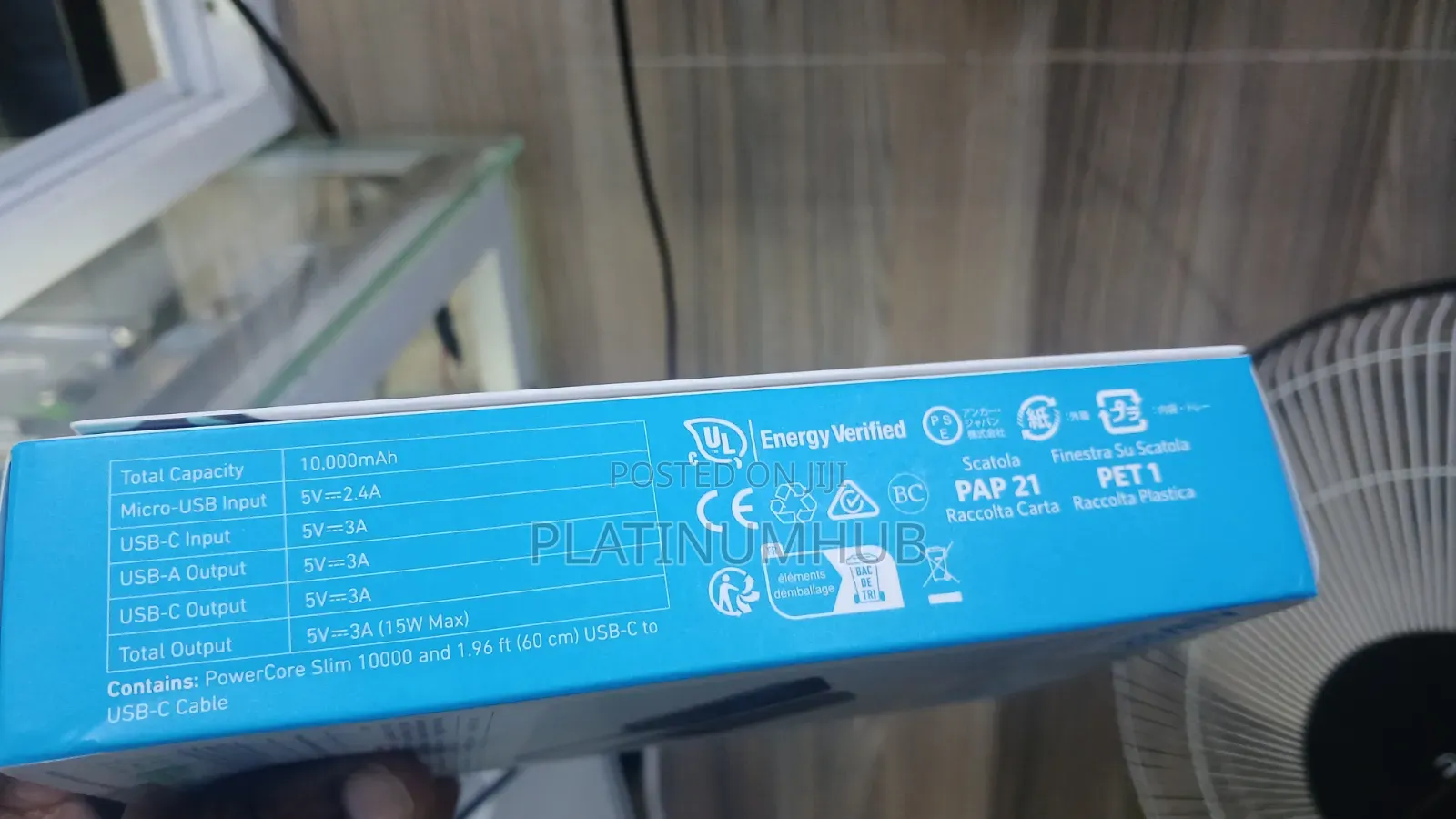 Anker Powerbank (,15watts)Ultra Compact Design