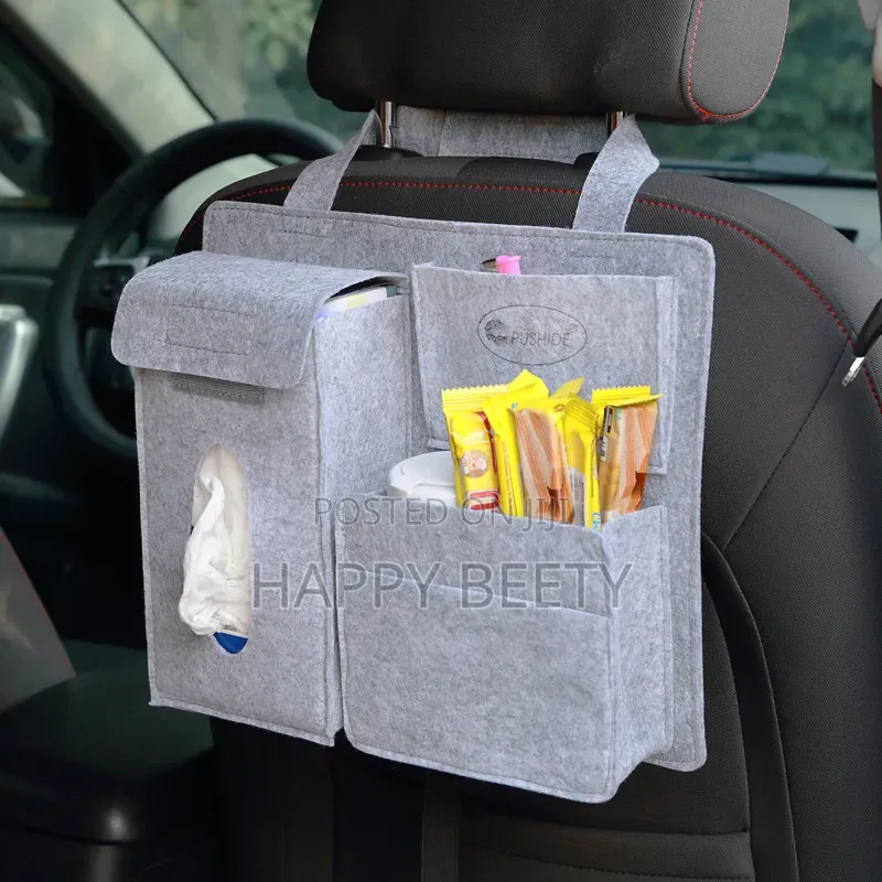 *Car Back Seat Storage Bag Organizer