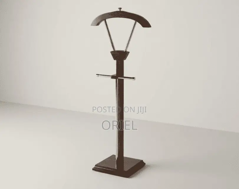 Office Coat Hanger : Classic Mahogany Office Coat Hanger