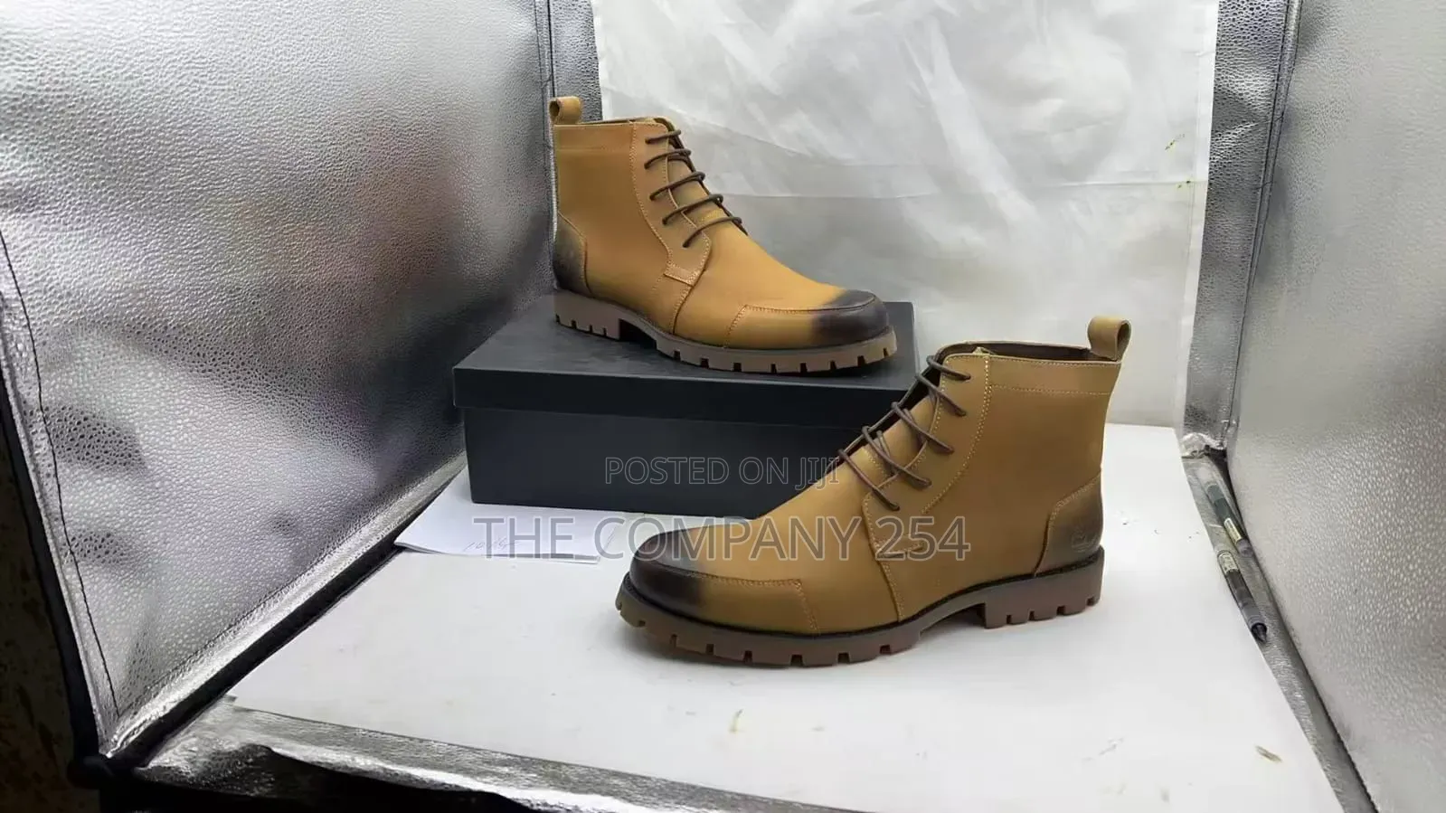 Quality Leather Official Casual Slip on Laced Timberland Shoes