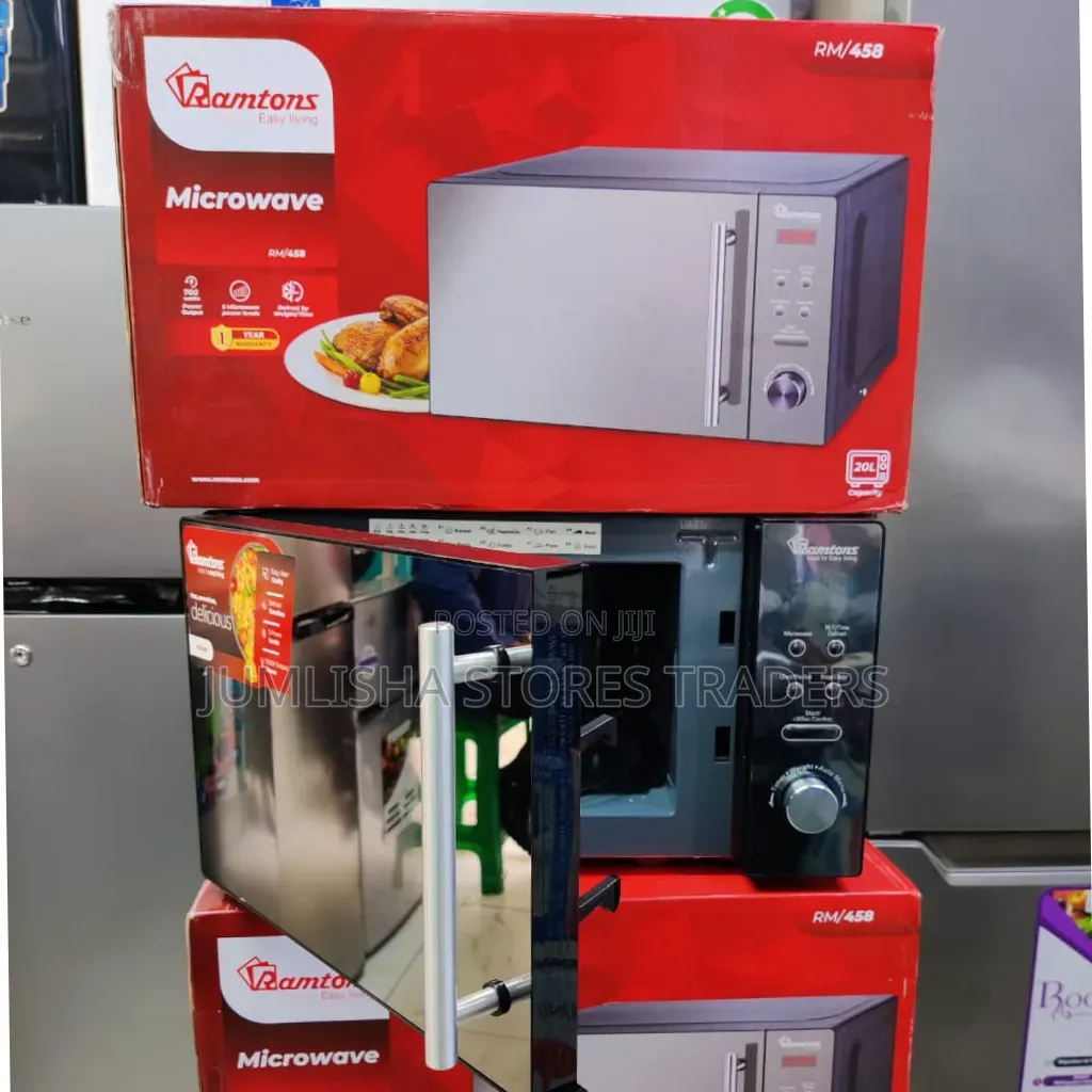 *Ramtons Microwave 20l Rm458 With Sleek Design