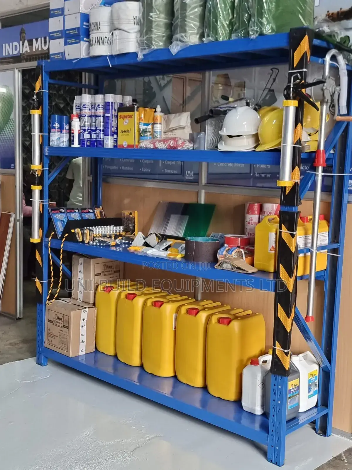 Multipurpose Blue Industrial Storage Racks(Shelves)