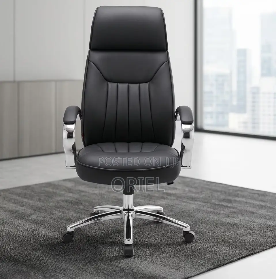 Office Chair : Premium High-Back Office Executive Chair