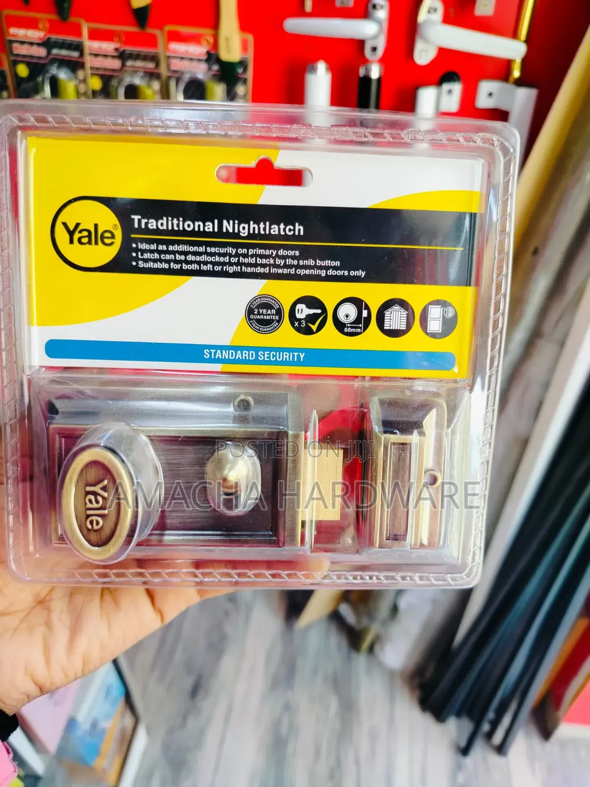 Yale Night Latch Deadlock