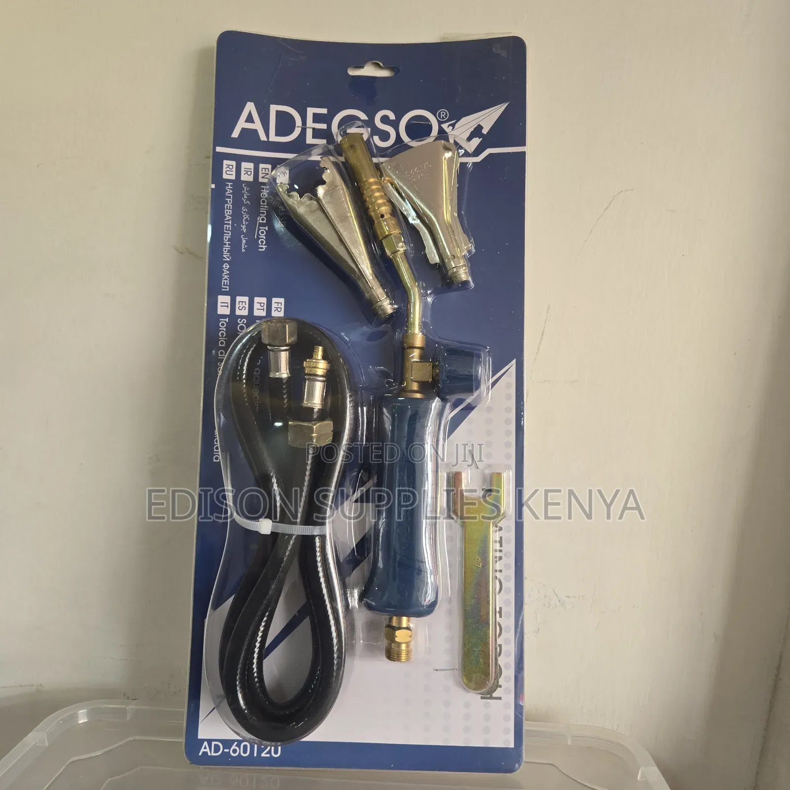 Heating Blow Torch Butane Propane Brazing Lpg Gas Burner Flame Thrower
