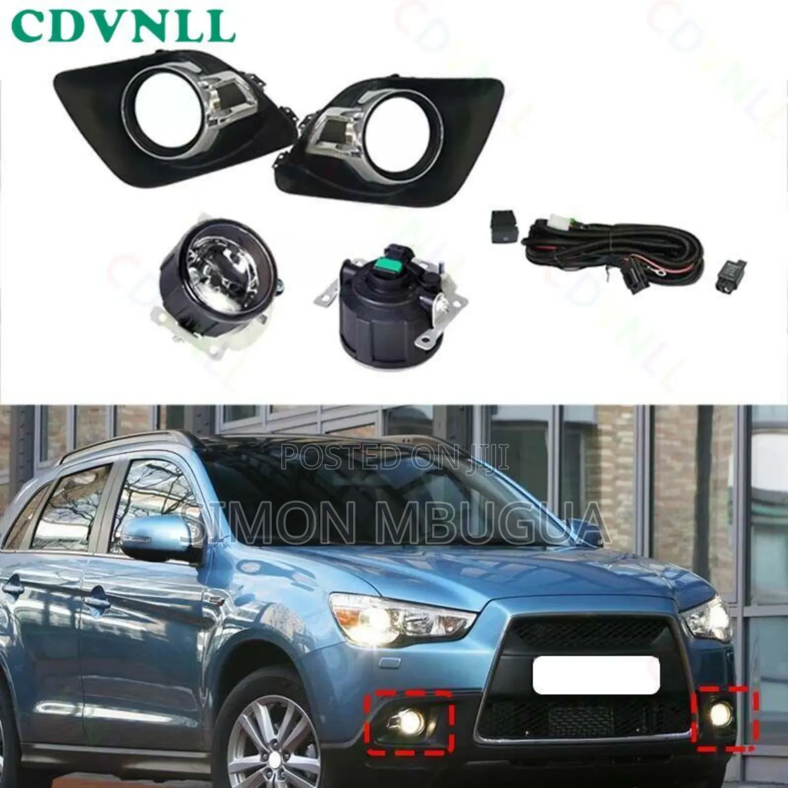 Mitsubishi RVR 2010 Foglight Kit