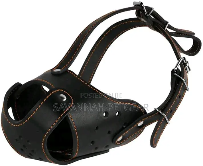 High Quality Leather Dog Muzzle for Sale