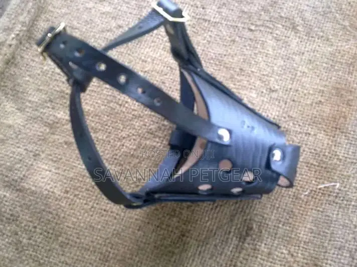 High Quality Leather Dog Muzzle for Sale