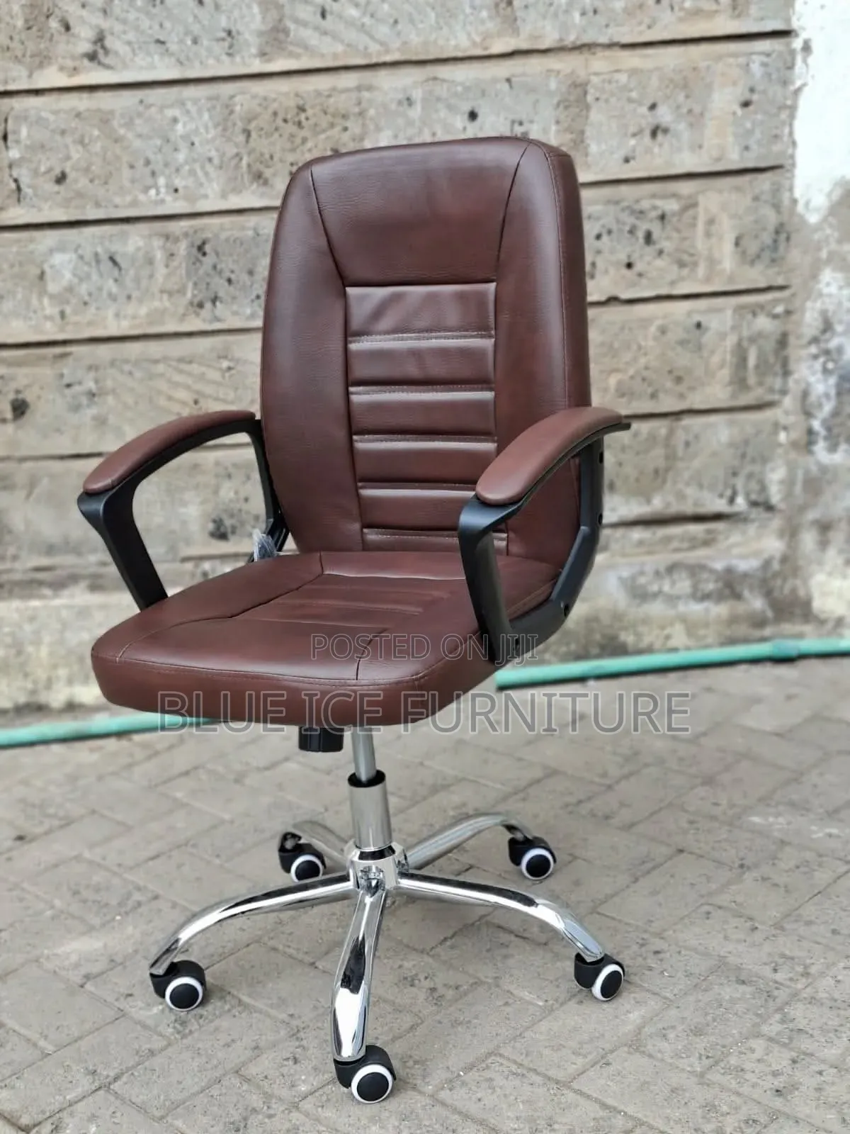 Brown Office Leather Chair