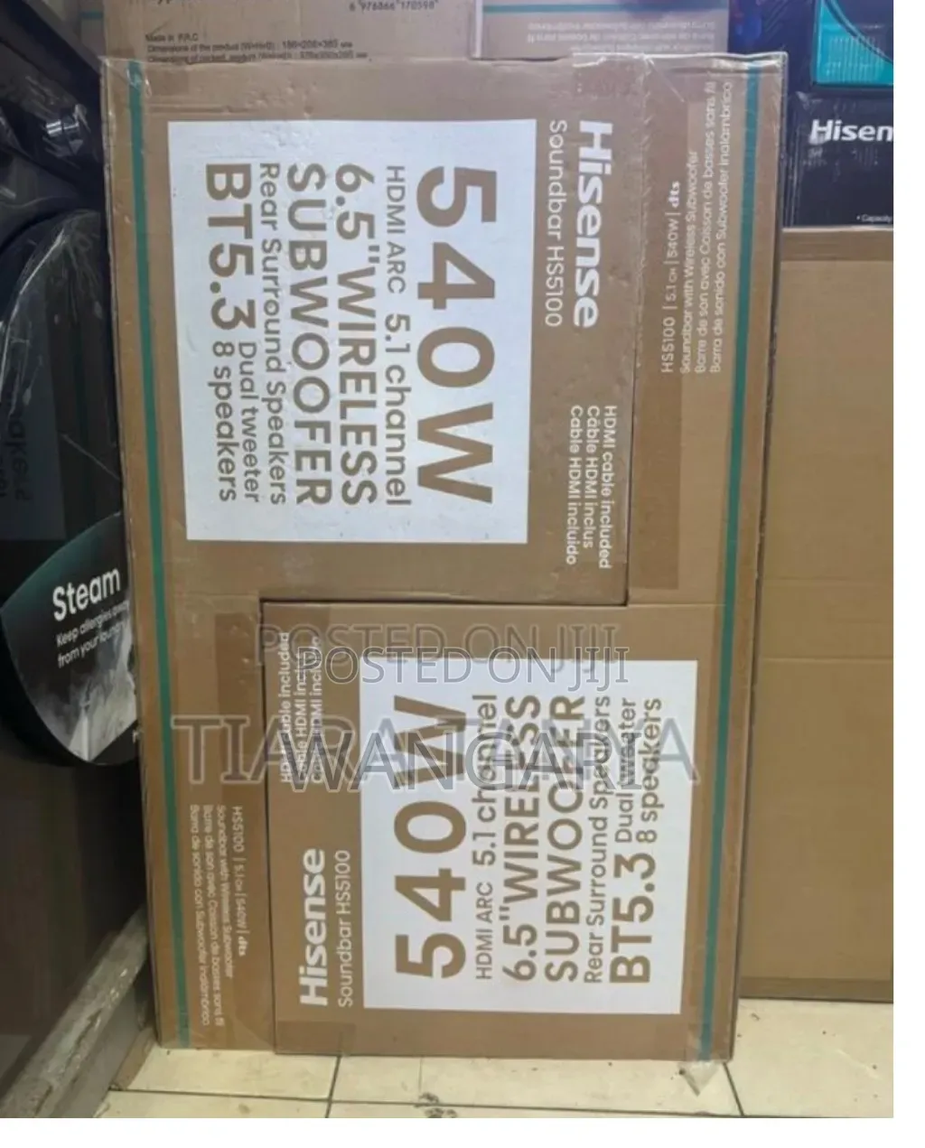 Wireless Bluetooth Hisense Hs5100 Sound Bar