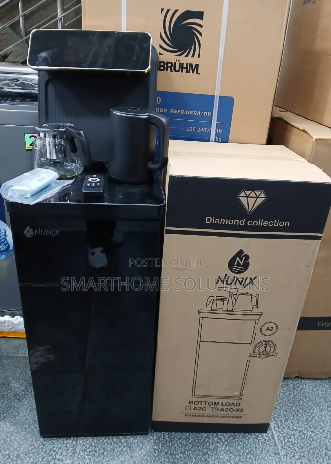 Nunix Bottom Load Dispenser A2c – Modern Hot Cold With Smart