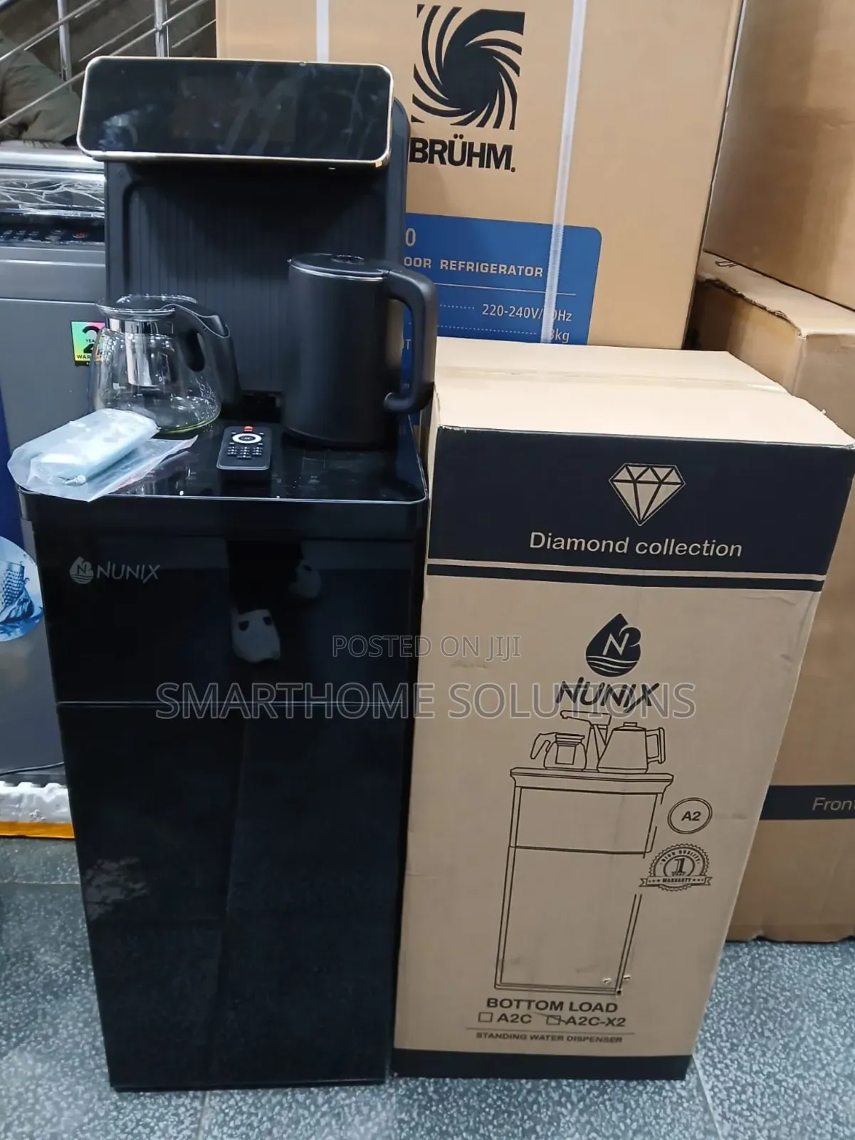 Nunix A2c Water Dispenser Hot and Cold, Bottom Load Design