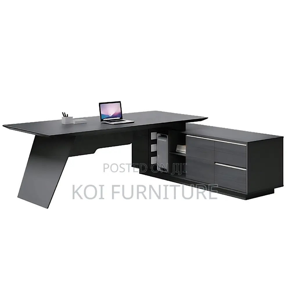 Office Desk; 1.8 Meters L Shaped Modern Management Executive Desk