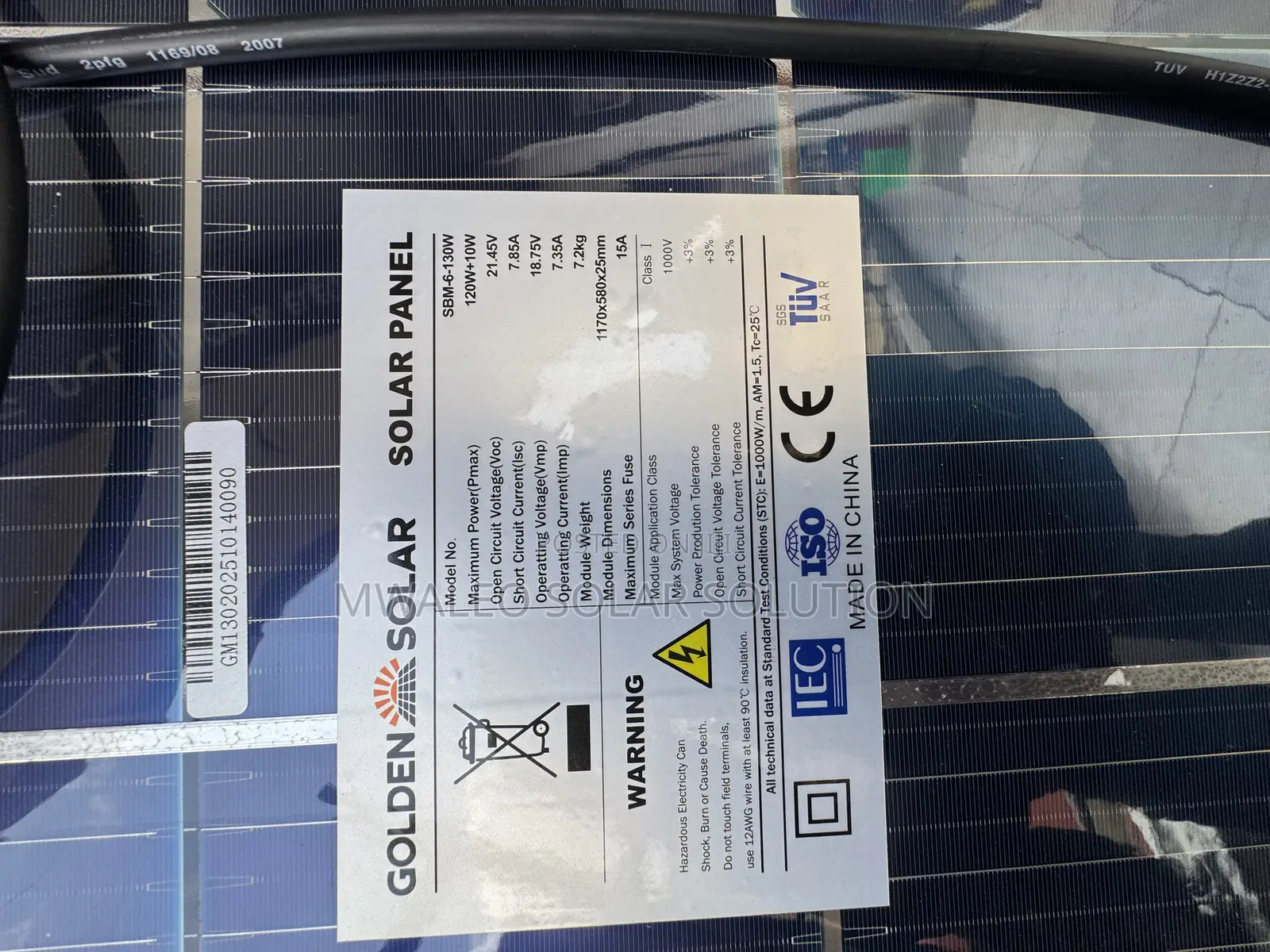 18v 220watts Solar Panel