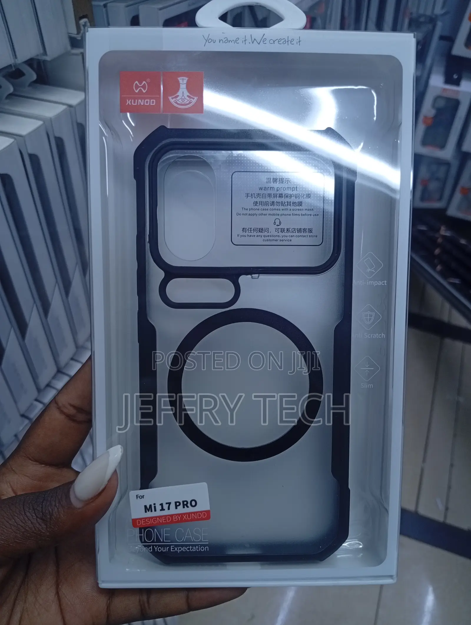 Xundd Beetle Magsafe Magnetic Case for the Xiaomi Mi 17 Pro.