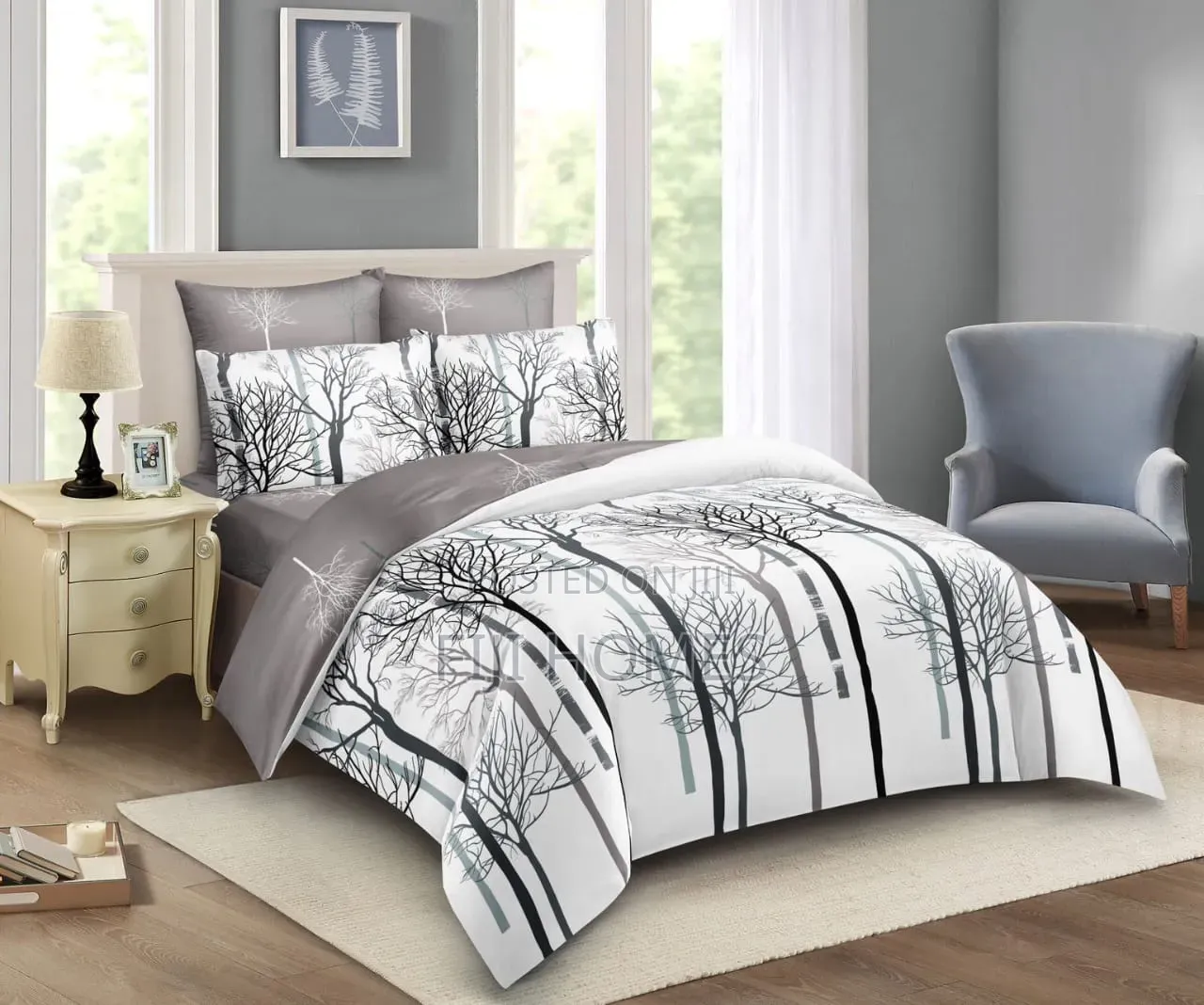 Binded Duvets - 1 Bedsheet 2 Pillowcases - Size 5x6