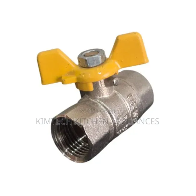 Brass Ballons Valve With Butterfly Handle