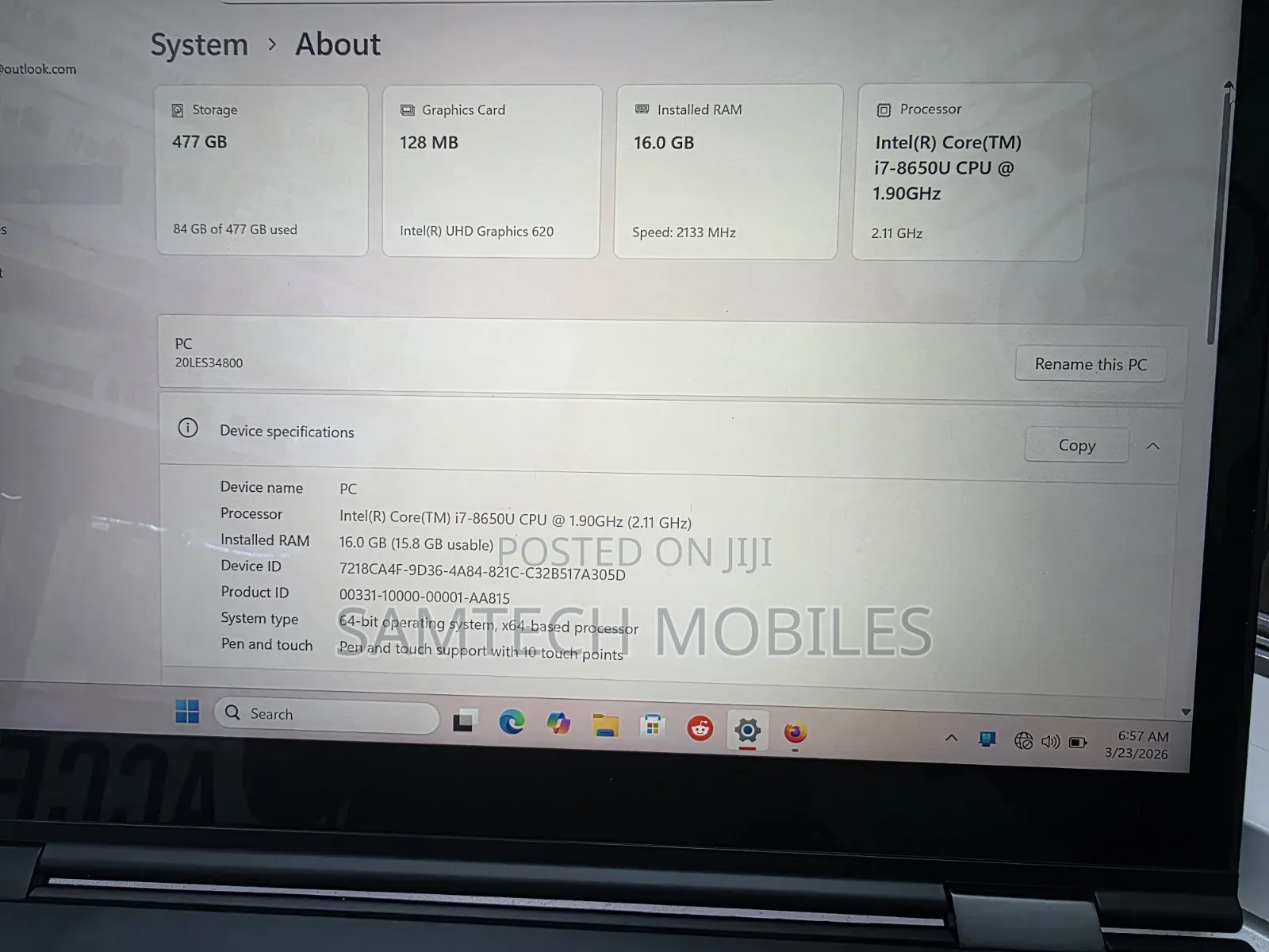 Laptop Lenovo Thinkpad X1 Yoga 16GB Intel Core i7 SSD 512GB