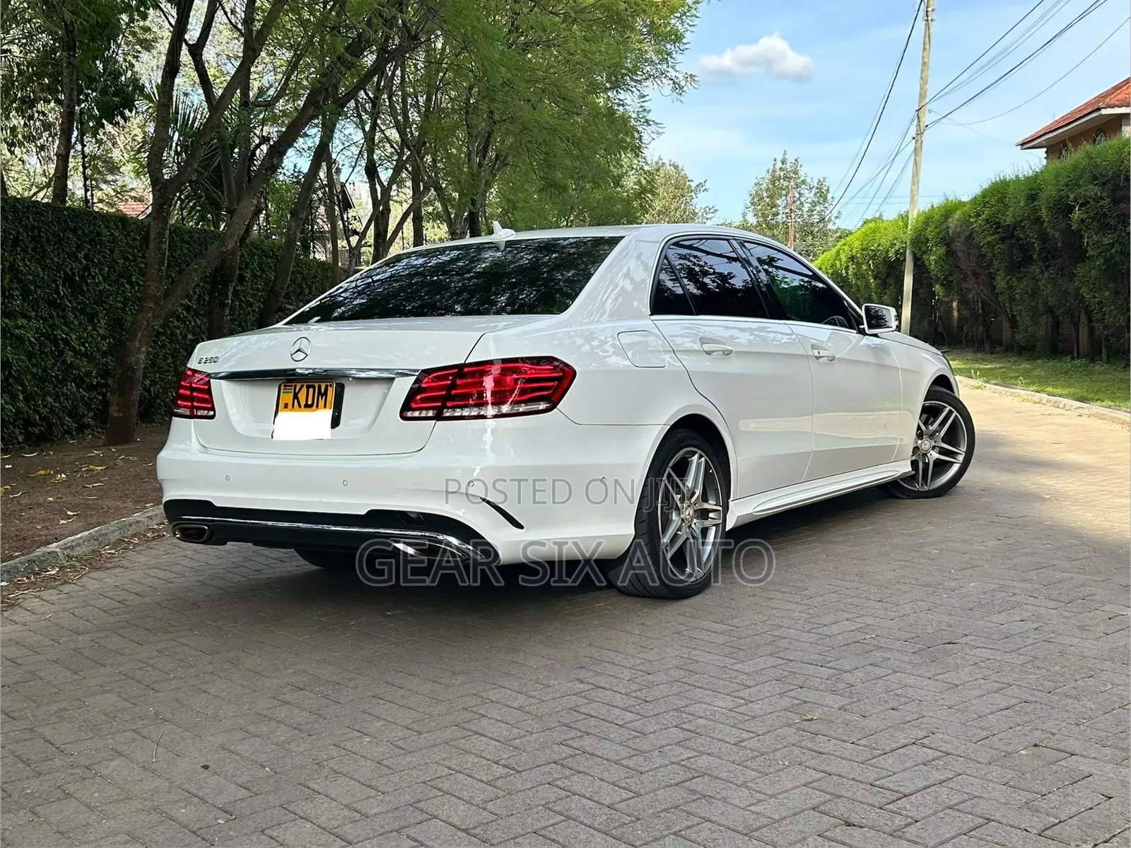 Mercedes-Benz E250 2016 White