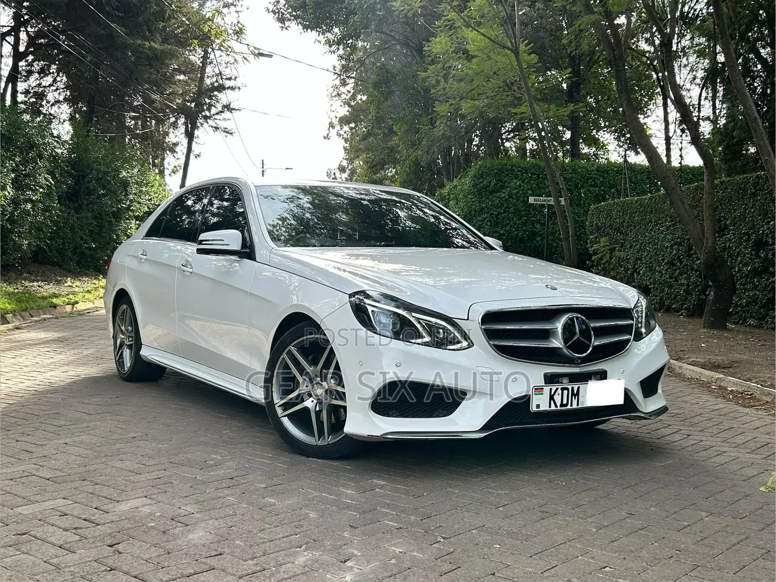 Mercedes-Benz E250 2016 White