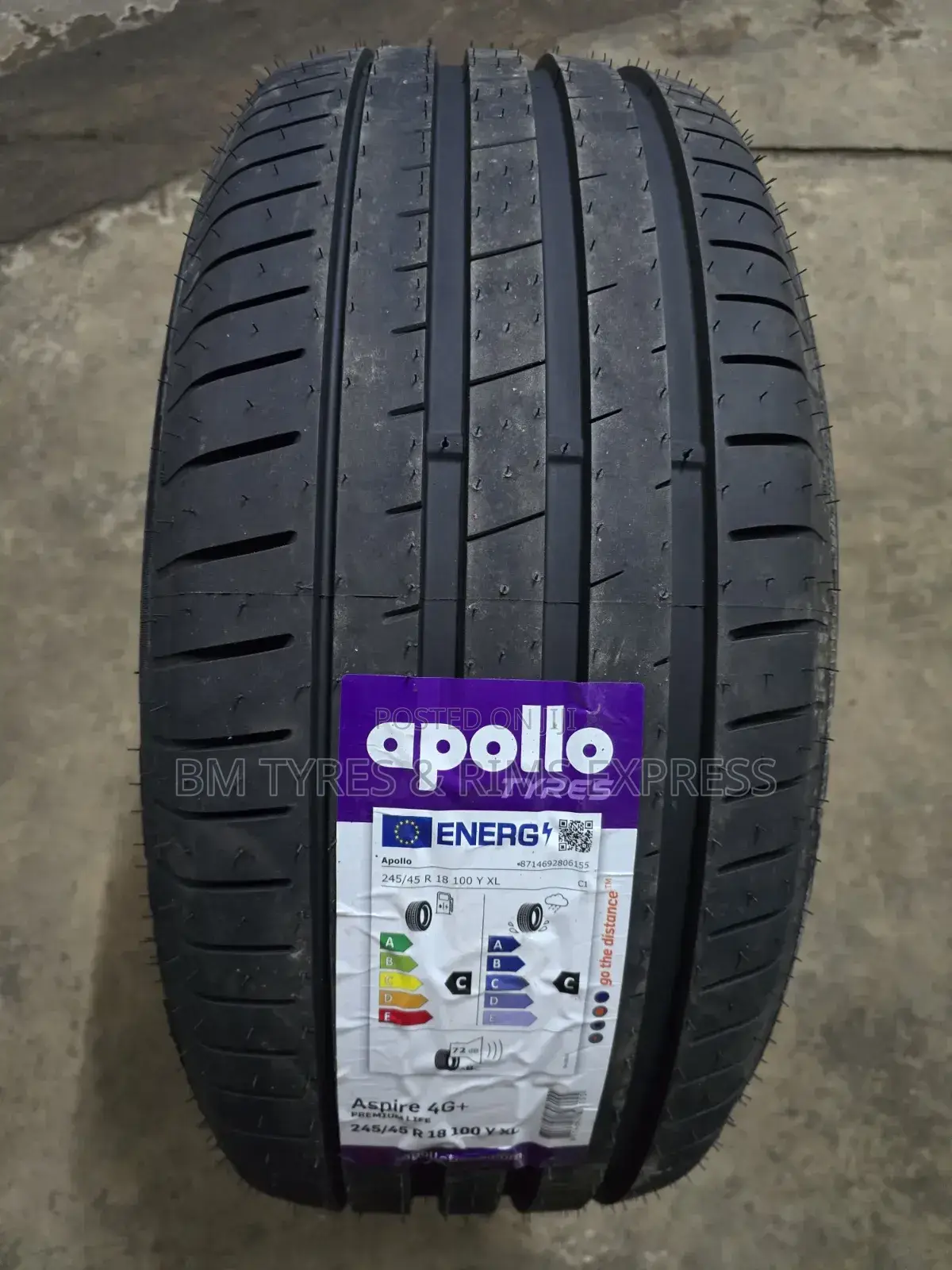 245 /45 R18 Apollo Tyres (India)