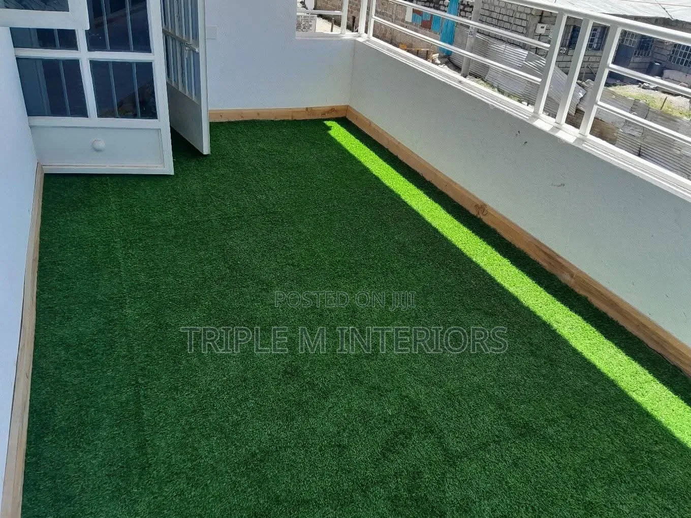 Soft Pile Artificial Lawn Carpet for Balconies