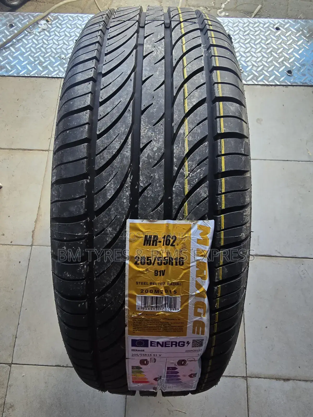 205 /55 R16 Mirage Tyres (Mr 162)