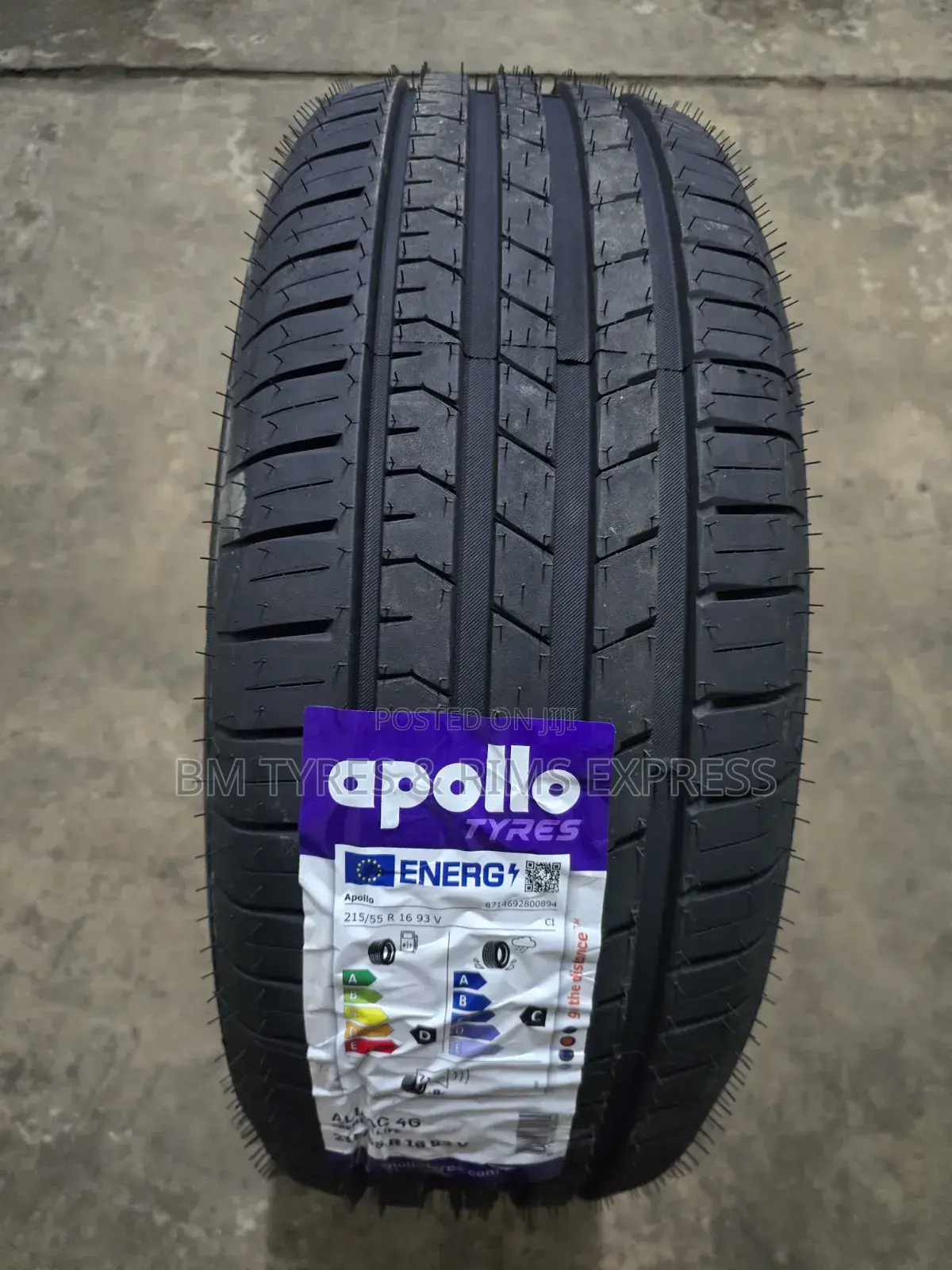 215 /55 R16 Apollo Tyres (India) Highway.