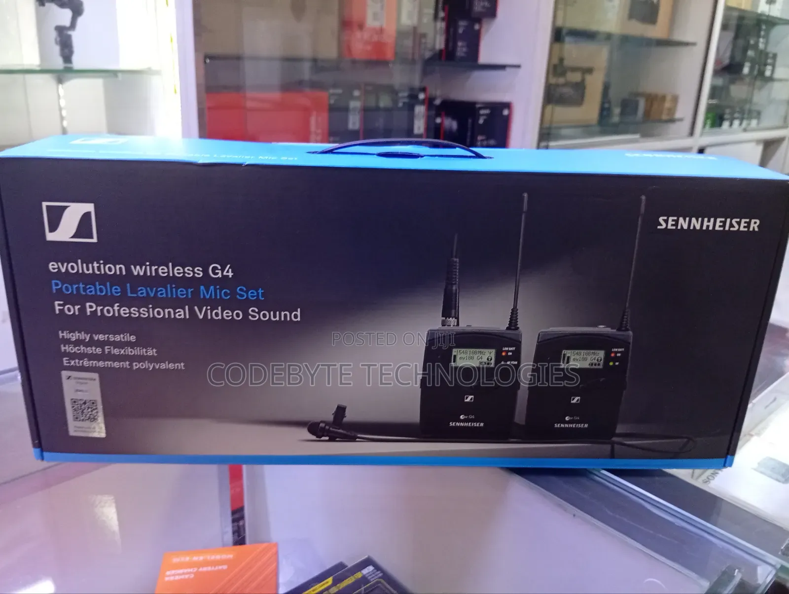 Sennheiser Ew 112p G4 Camera-Mount Wireless Omni Lavalier Microphone