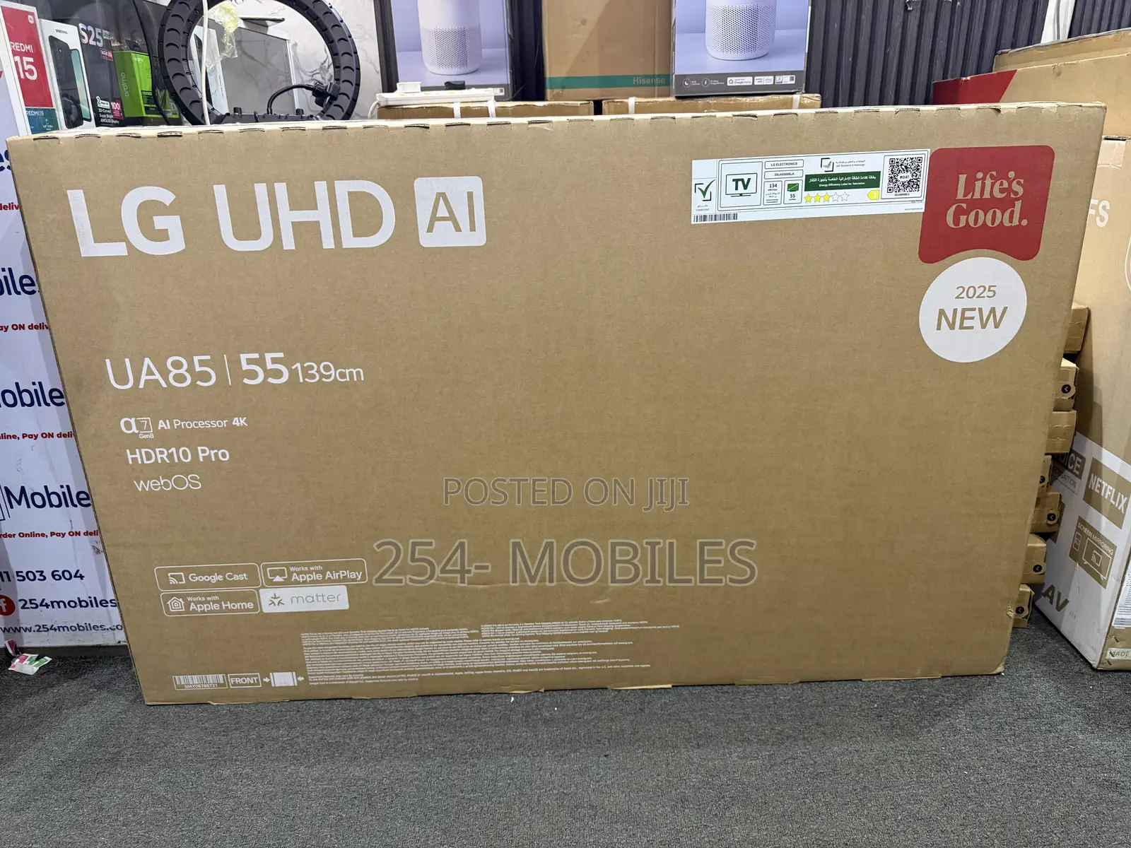 Lg 55" Smart Led Tv 55ua85006la