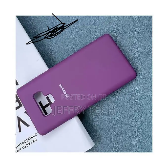 Samsung Galaxy Note9 Luxury Soft Rubber Liquid Silicone Skin Touch Fee