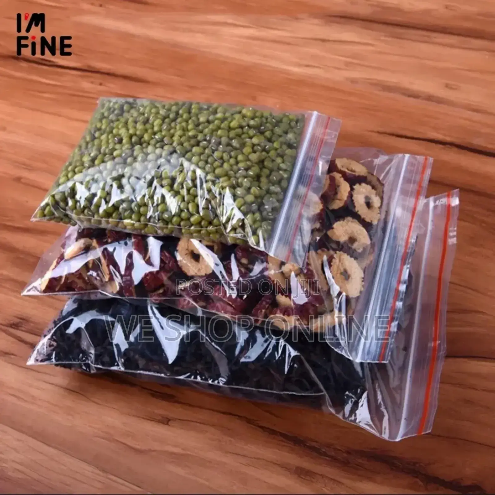 50pcs Fridge Bags 1kg and 2kg.