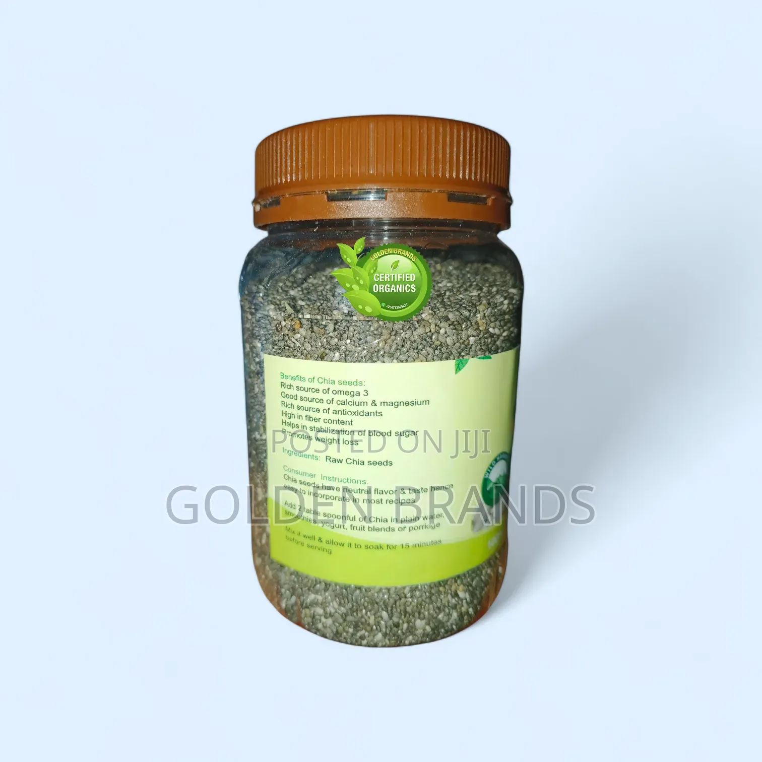 Organic Chia Seeds 250gms