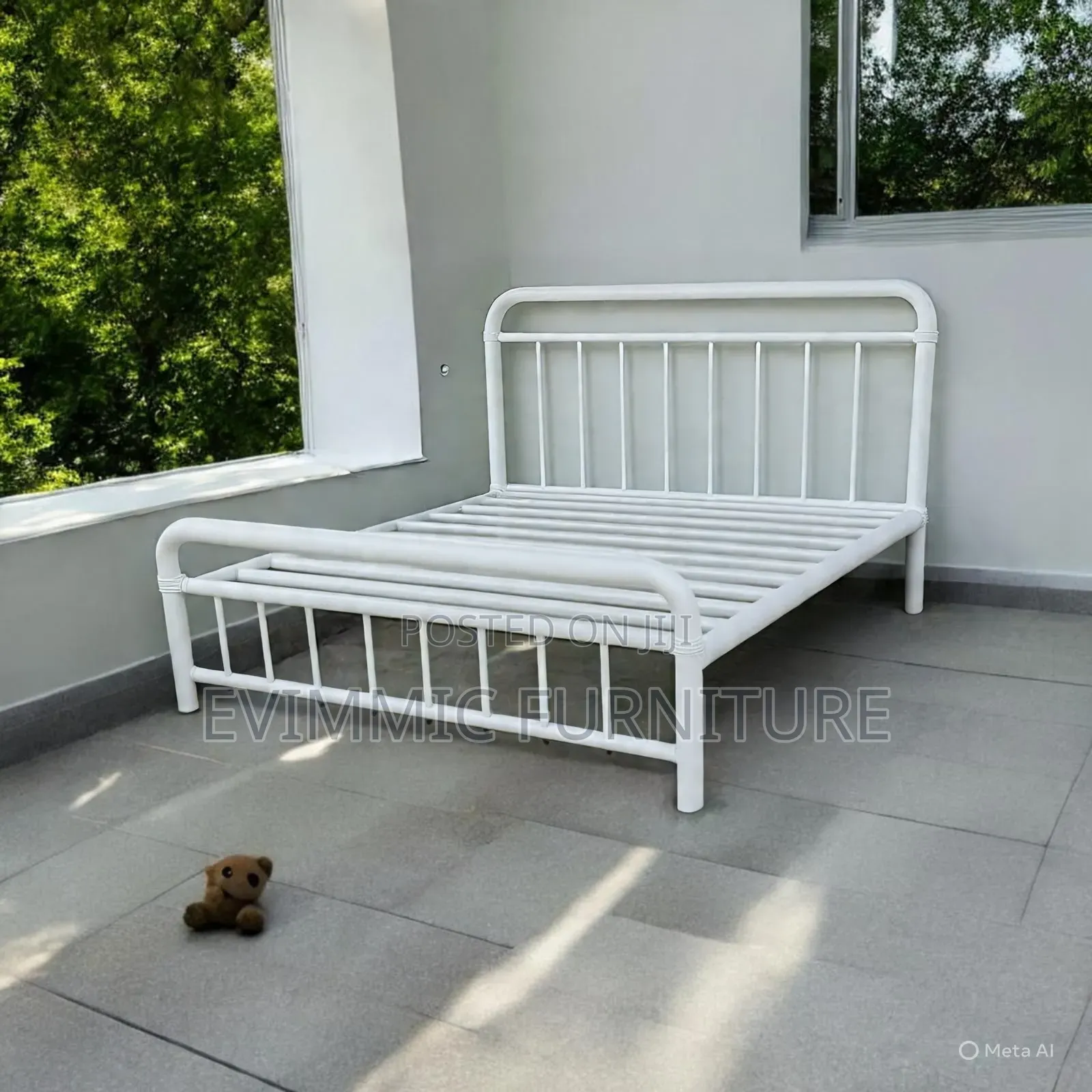 Industrial Metal Bed